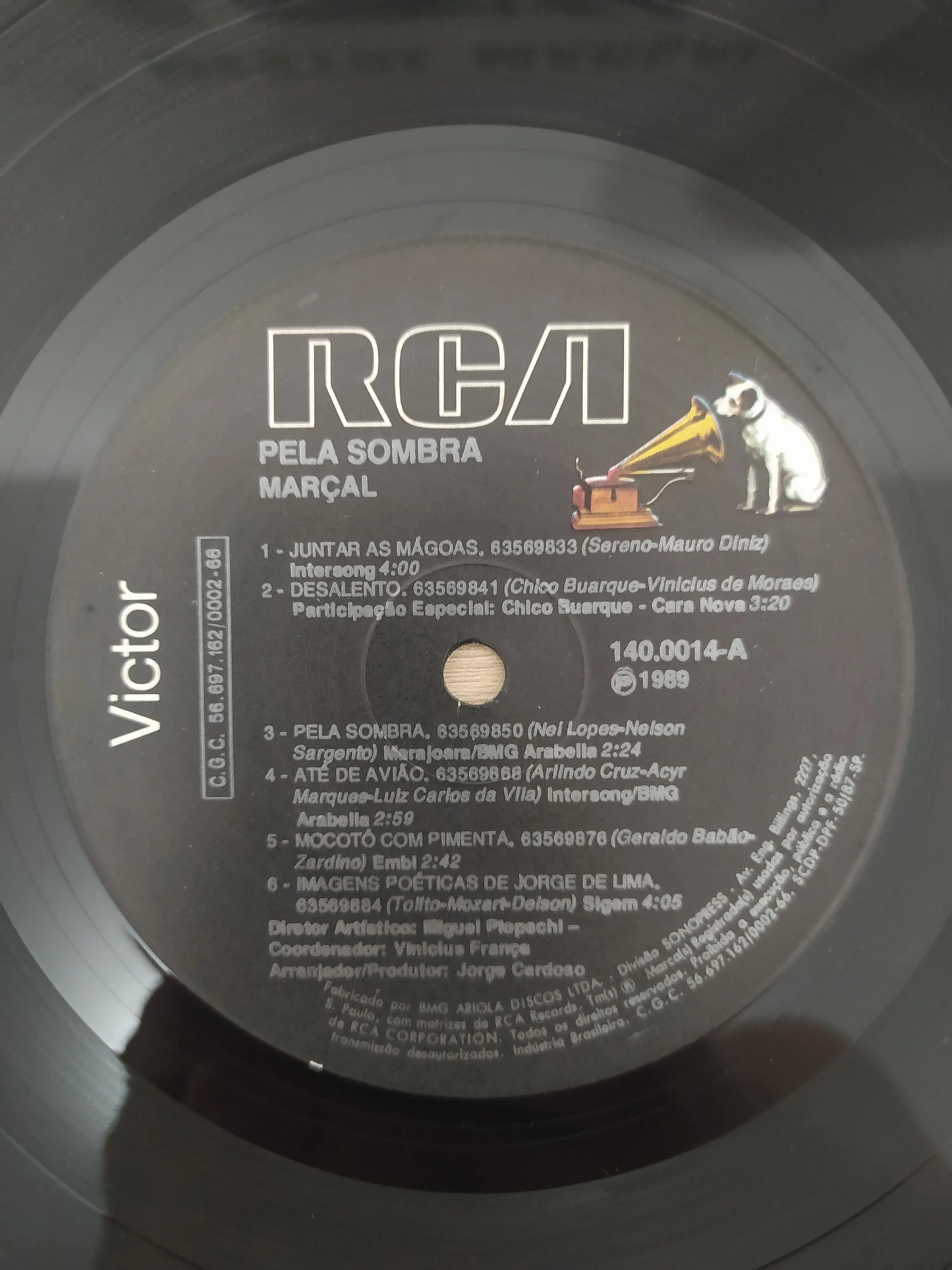 Lp Vinil Mestre Marçal Pela Sombra