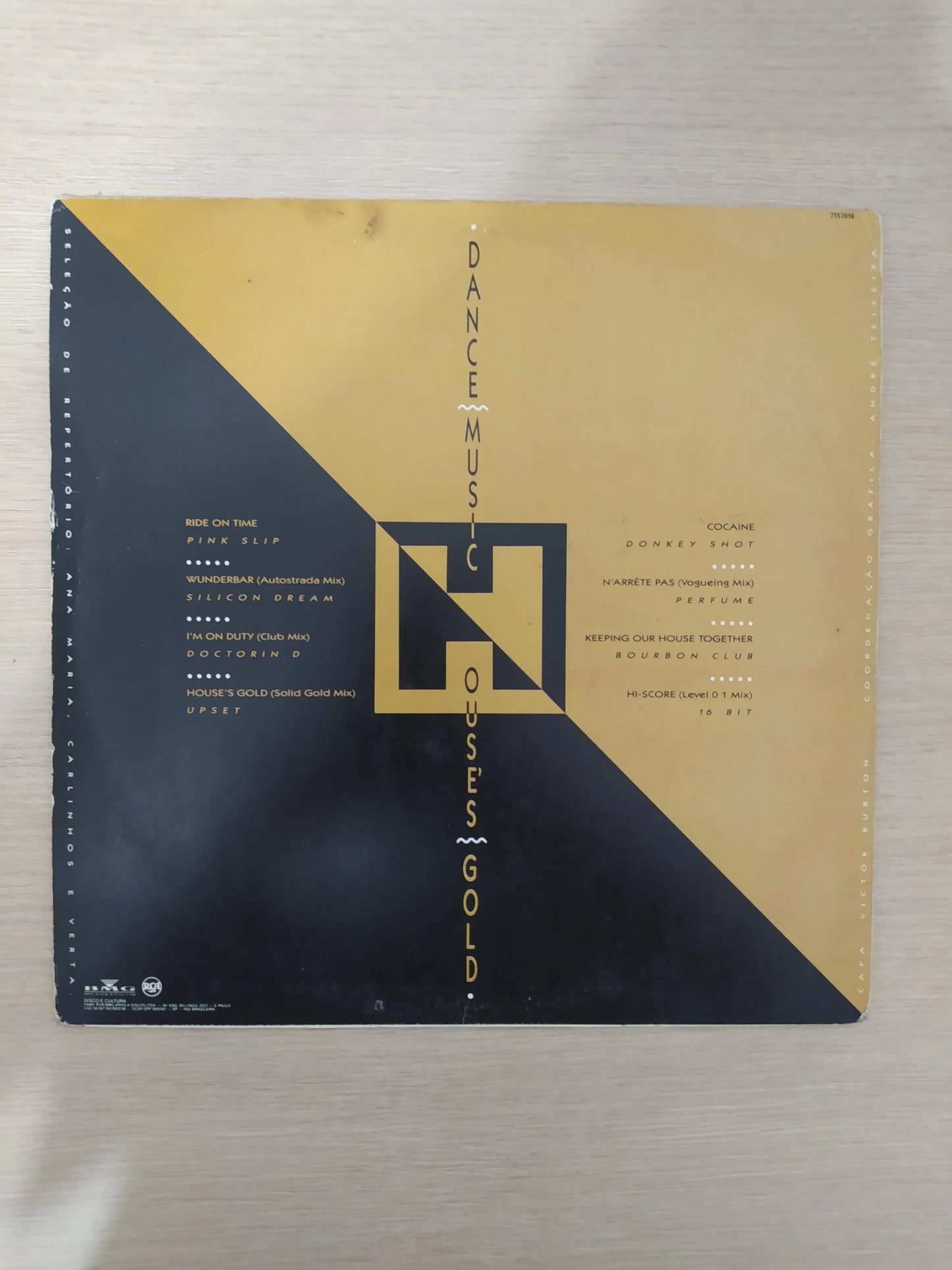 Lp Vinil House's Gold Dance Music