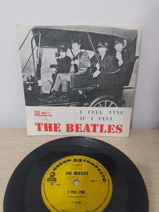 Vinil Compacto The Beatles I Feel Fine / If I Fell Leia