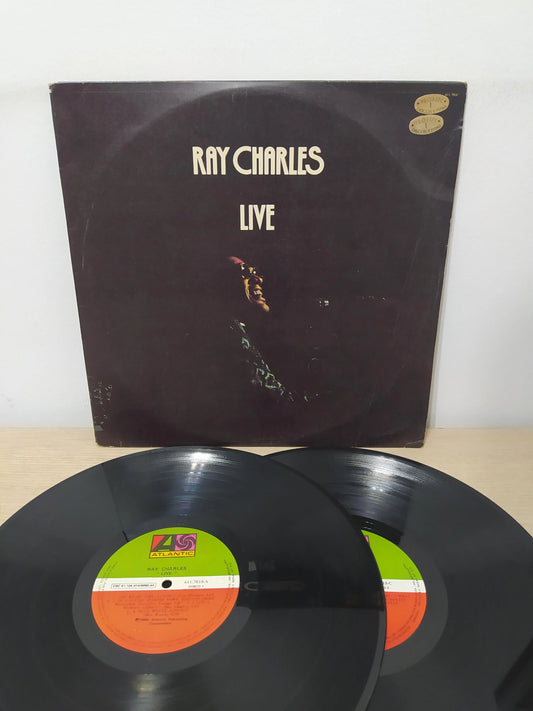 Lp Vinil Ray Charles Live Duplo