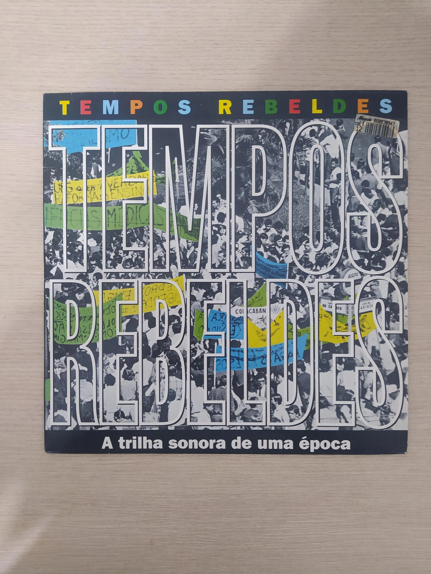 Lp Vinil Tempos Rebeldes - A Trilha Sonora De Uma Época