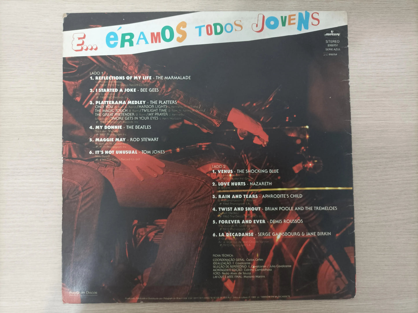 Lp Vinil E Éramos Todos Jovens