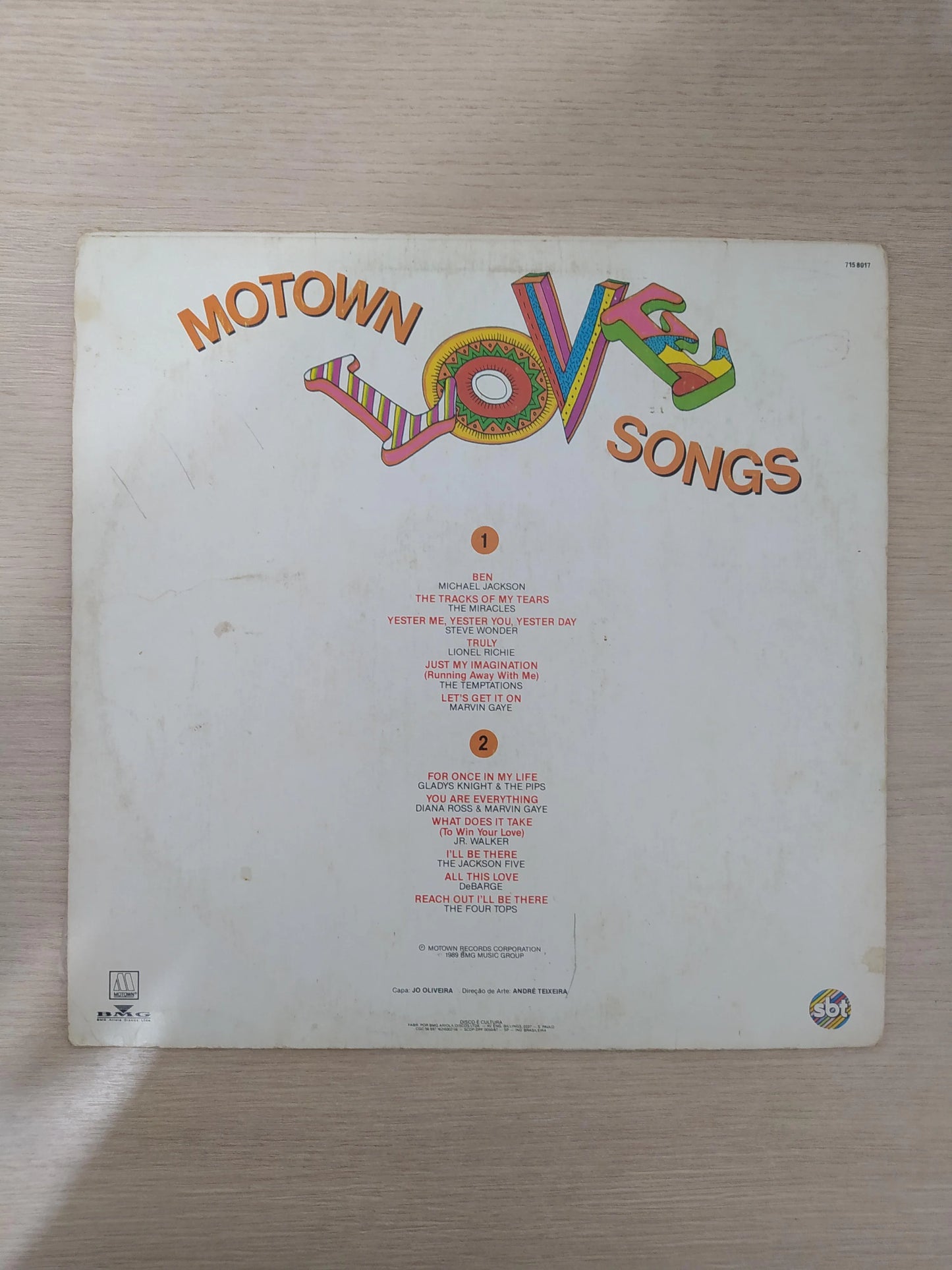 Lp Vinil Motown Love Songs