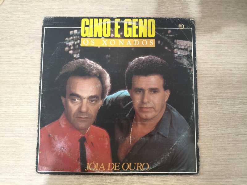 Lp Vinil Gino e Geno Os Xonados Jóia de Ouro