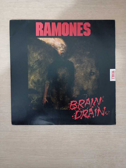 Lp Vinil Ramones Brain Drain Com Encarte