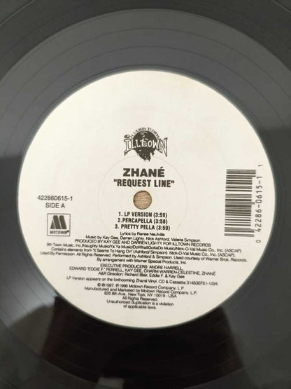Lp Vinil Zhané Request Line Importado