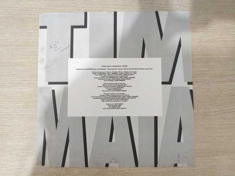 Lp Vinil Tim Maia Romântico Com Encarte