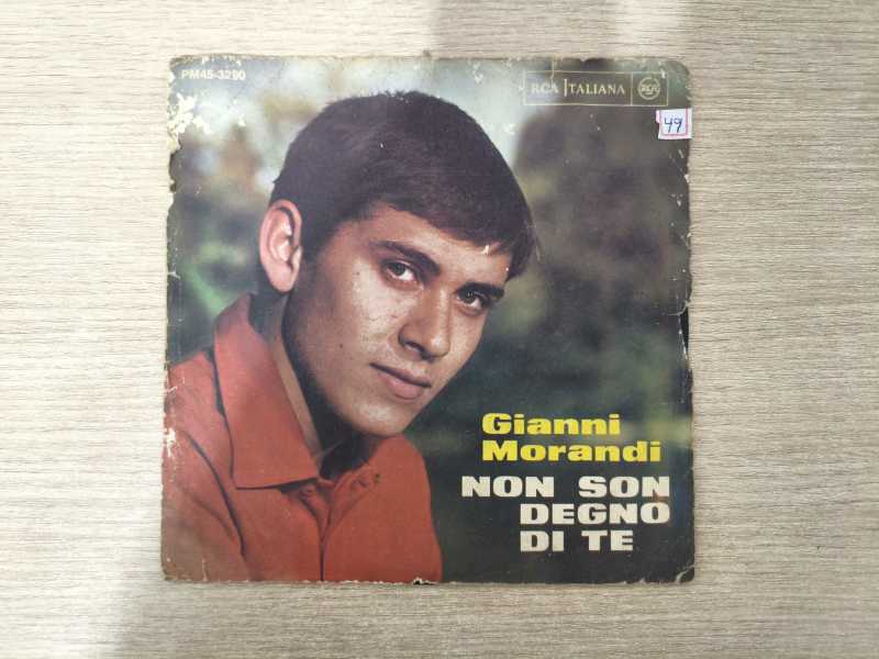 Compacto Vinil Gianni Morandi Non Son Degno Di Te Importado