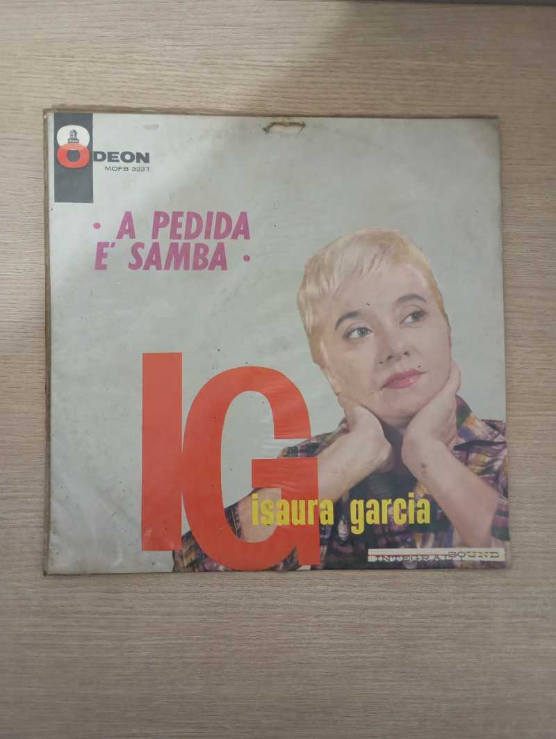 Lp Vinil Isaura Garcia A Pedida É Samba
