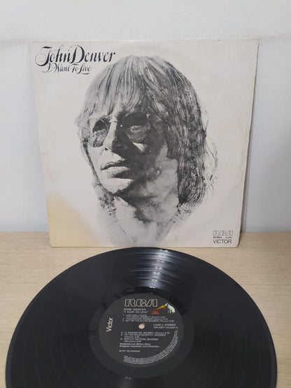 Lp Vinil John Denver I Want To Live