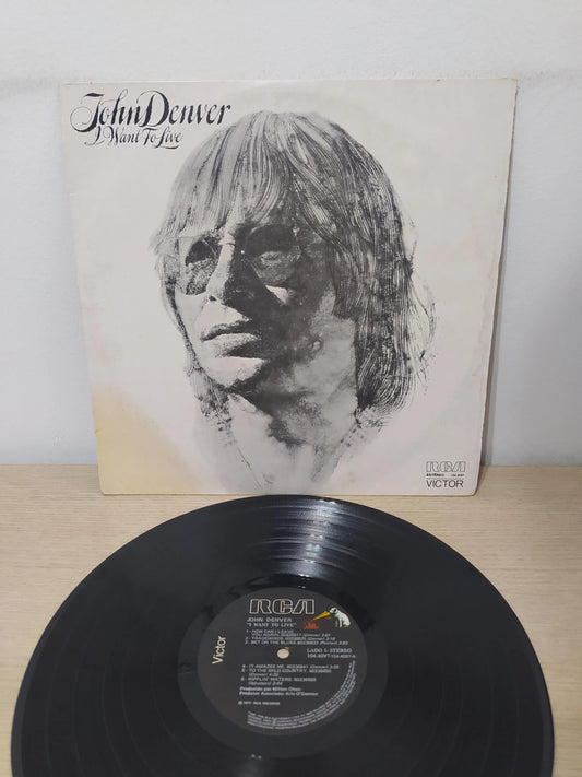 Lp Vinil John Denver I Want To Live