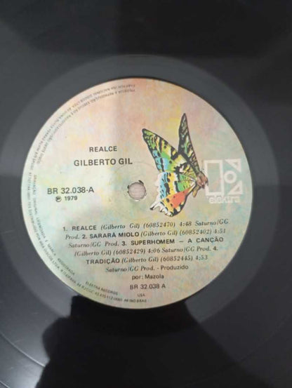 Lp Vinil Gilberto Gil Realce