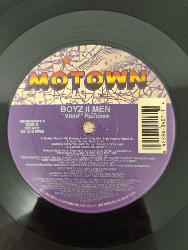 Lp Vinil Boyz II Men Vibin' (Remixes) Importado