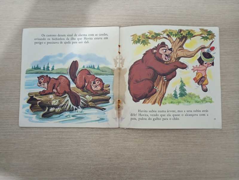 Compacto Vinil Estorinhas de Walt Disney O Índiozinho