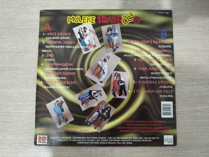 Lp Vinil Muleke Travesso Coisa Boa Demais Com Encarte