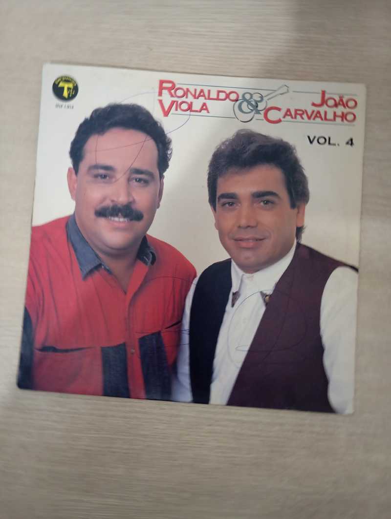 Lp Vinil Ronaldo Viola & João Carvalho Vol. 4