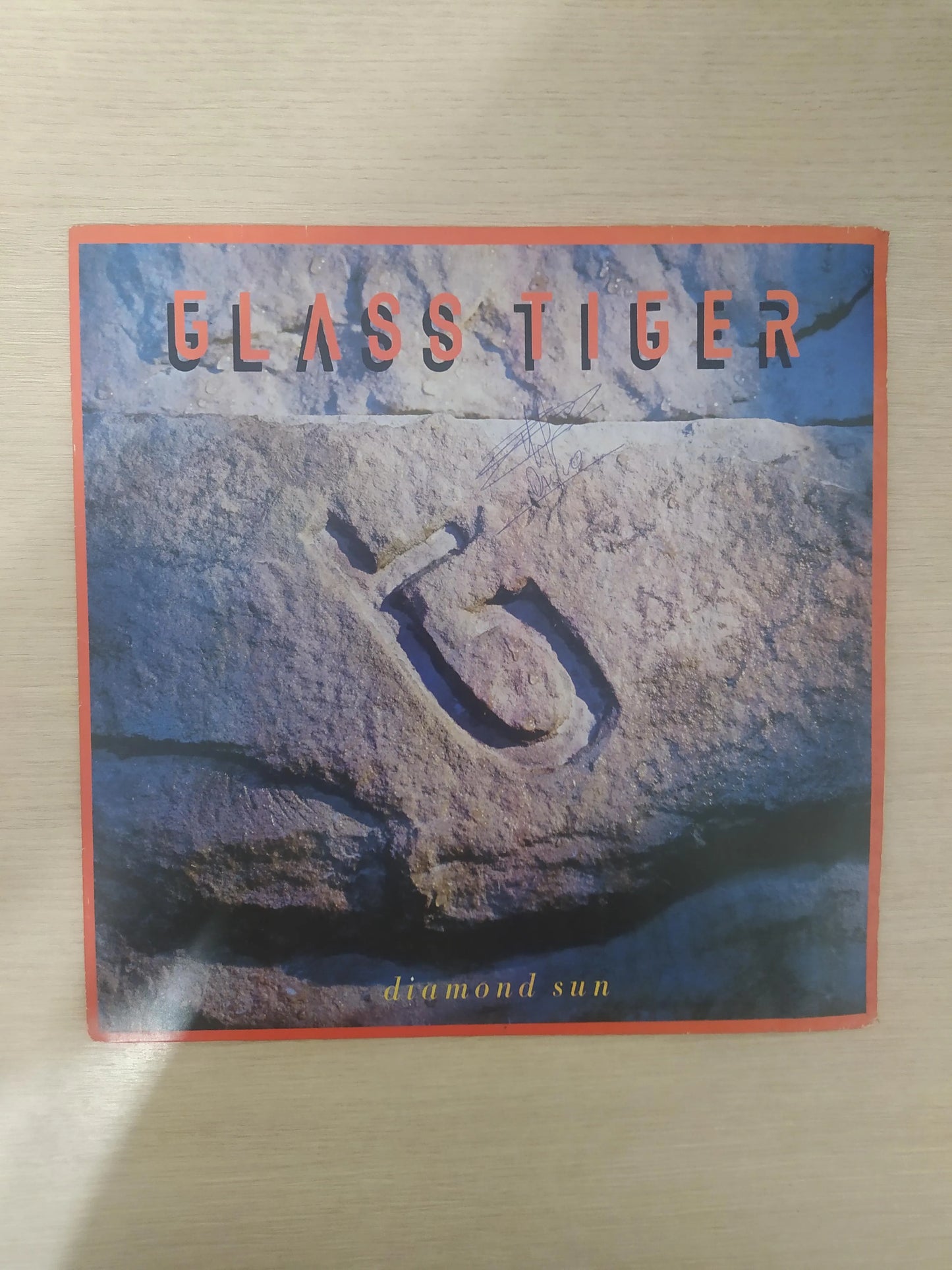 Lp Vinil Glass Tiger Diamond Sun Com Encarte