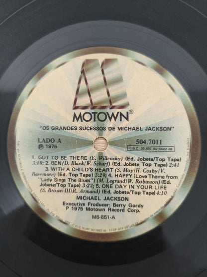 Lp Vinil Michael Jackson Os Grandes Sucessos de