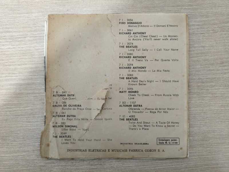 Compacto Vinil The Beatles A Hard Day's Night
