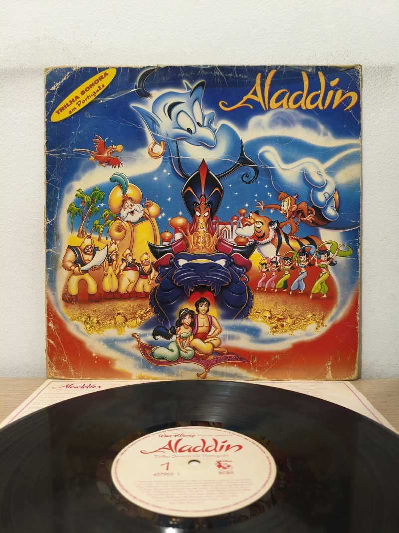 Lp Vinil Alan Menken Aladdin Com Encarte