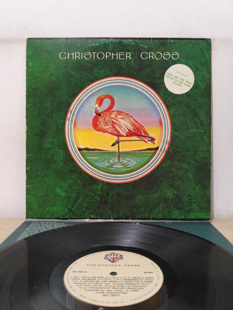 Lp Vinil Christopher Cross 1980 Com Encarte
