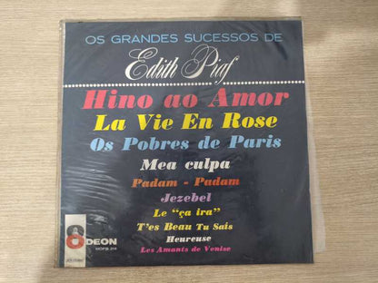 Lp Vinil Edith Piaf Os Grandes Sucessos de