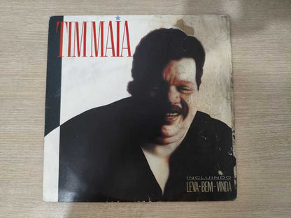 Lp Vinil Tim Maia 1985 Com Encarte