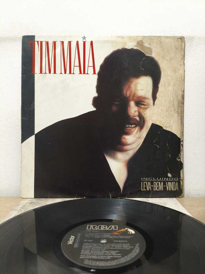 Lp Vinil Tim Maia 1985 Com Encarte