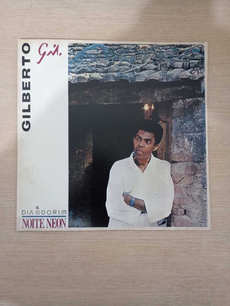 Lp Vinil Gilberto Gil Dia Dorim Noite Neon