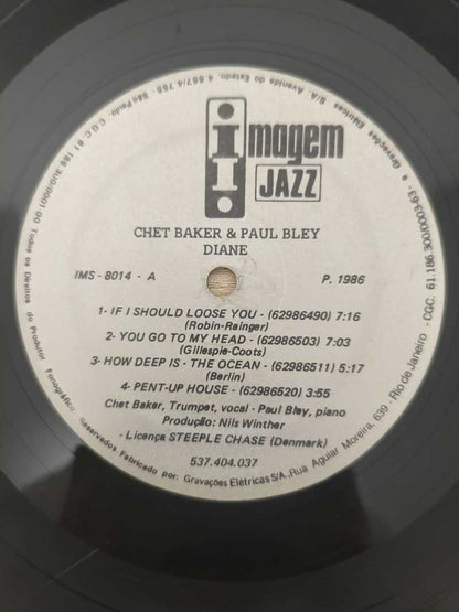Lp Vinil Chet Baker & Paul Bley Diane