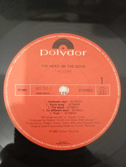 Lp Vinil The Cure The Head On The Door Com Encarte