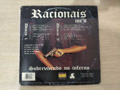 Lp Vinil Racionais MC's Sobrevivendo No Inferno Duplo