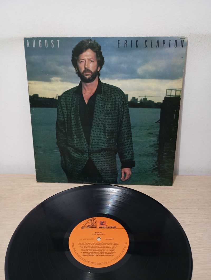 Lp Vinil Eric Clapton August Capa Dupla