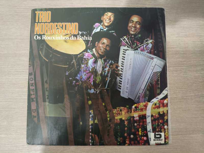 Lp Vinil Trio Nordestino Os Rouxinhos Da Bahia