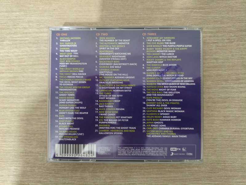 CD Monster Halloween Hits Triplo Importado
