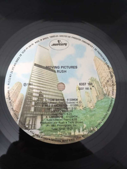 Lp Vinil Rush Moving Pictures