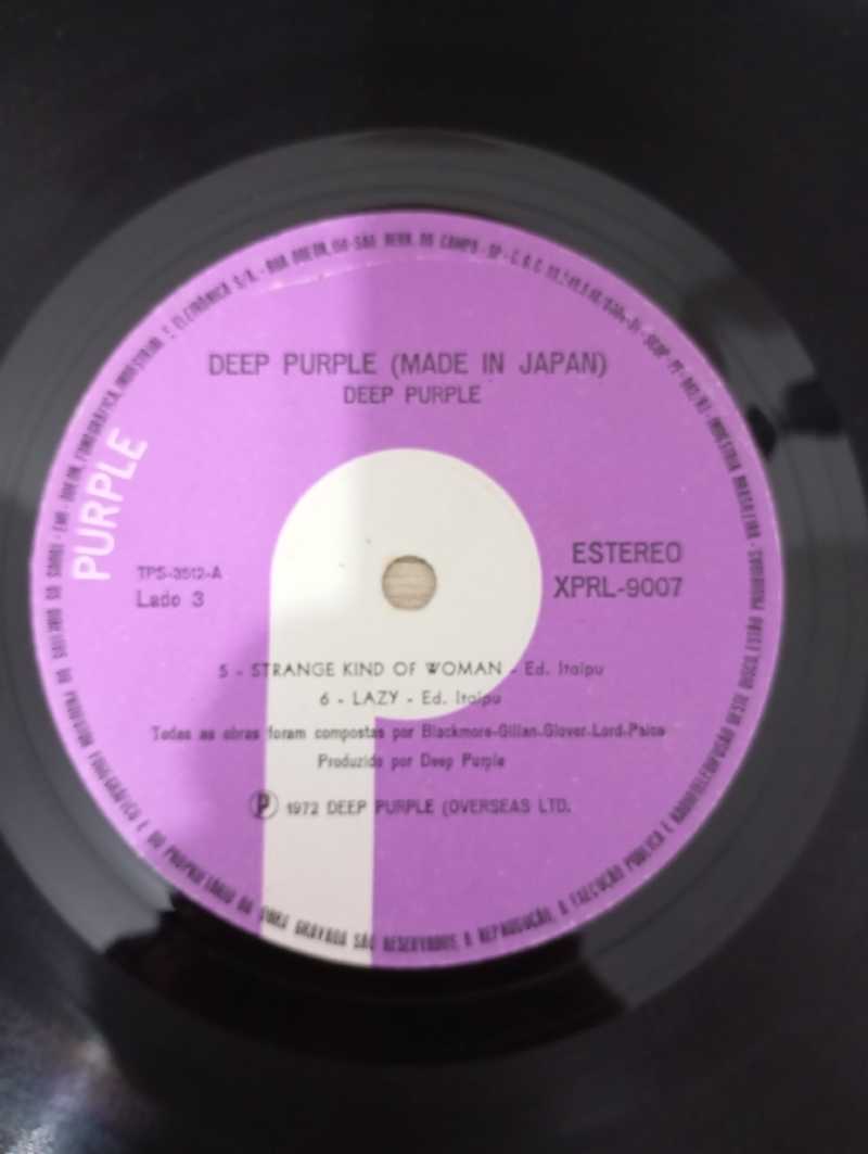 Lp Vinil Deep Purple Made In Japan Duplo