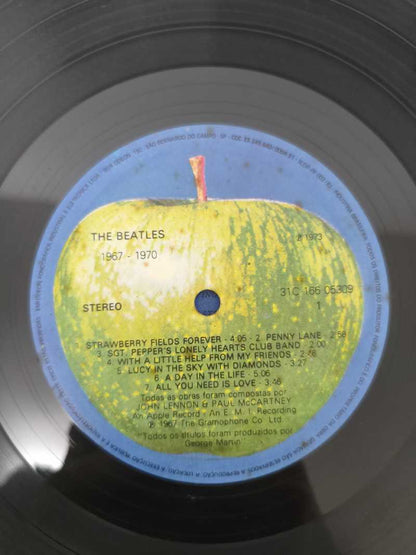 Lp Vinil The Beatles 1967-1970 Duplo Com Encartes