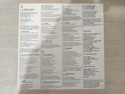 Lp Vinil Art Popular O Canto Da Razão Com Encarte