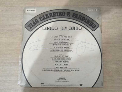 Lp Vinil Tião Carreiro E Pardinho Disco De Ouro