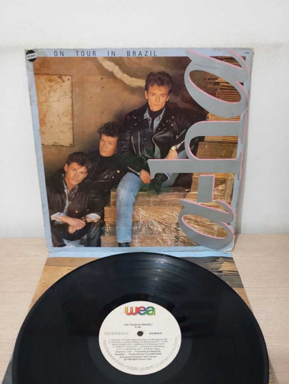 Lp Vinil a-ha On Tour In Brazil Com Encarte