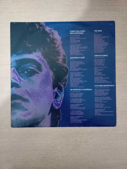 Lp Vinil Lulu Santos Último Romântico Com Encarte