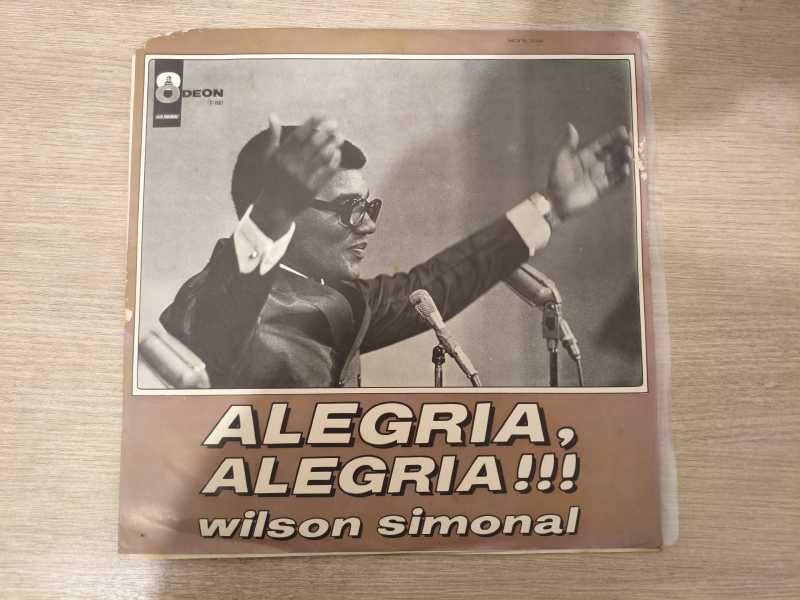 Lp Vinil Wilson Simonal Alegria, Alegria !!!, Leia
