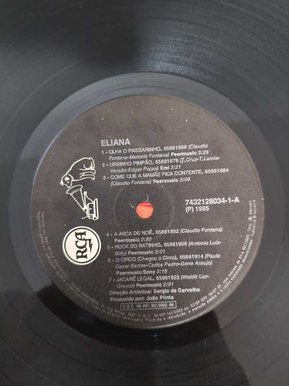 Lp Vinil Eliana 1995 Com Encarte