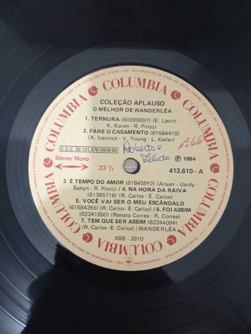 Lp Vinil Wanderléa O Melhor De Wanderléa