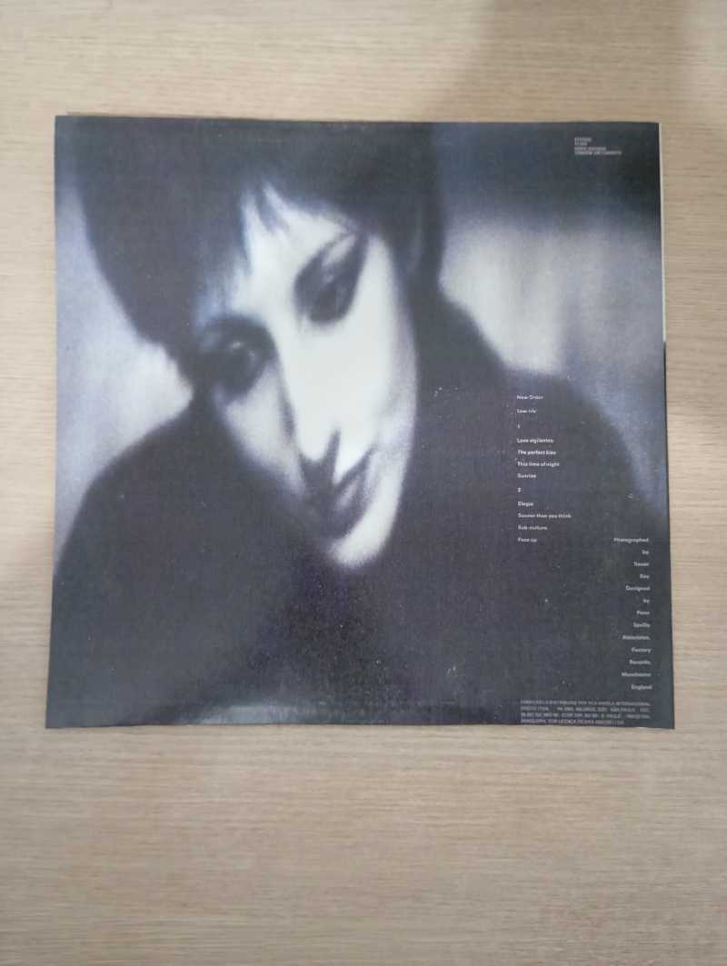 Lp Vinil New Order Low-life Com Encarte