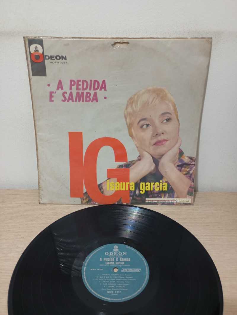 Lp Vinil Isaura Garcia A Pedida É Samba