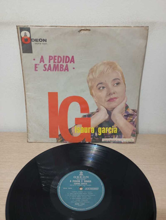 Lp Vinil Isaura Garcia A Pedida É Samba