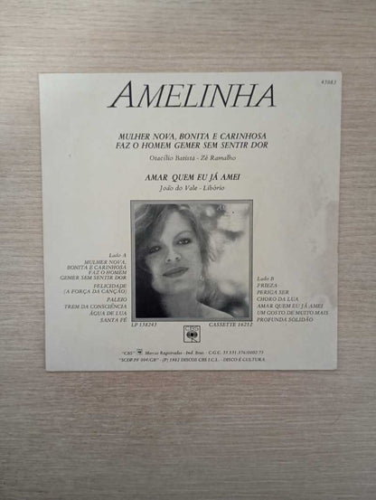 Compacto Vinil Amelinha Mulher Nova, Bonita e Carinhosa
