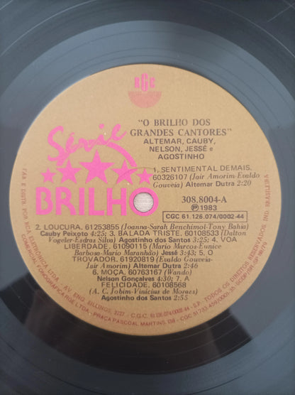 Lp Vinil O Brilho Dos Grandes Cantores